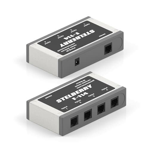 F-114 - 4-канальный аудиокоммутатор для пультов громкого оповещения STELBERRY серии F