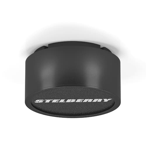 STELBERRY F251B - чёрный потолочно-настенный громкоговоритель мощностью 12 Ватт для системы Антитеррор