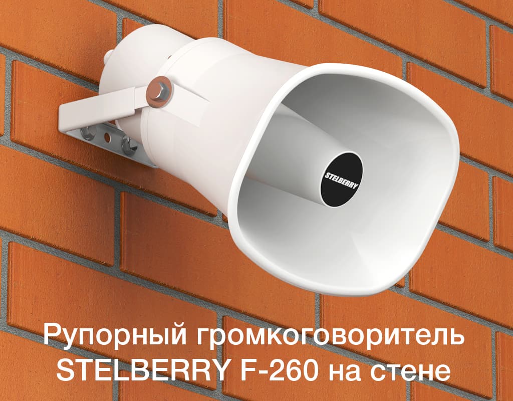 STELBERRY F-260 можно расположить на любой стене