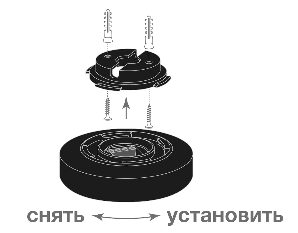 Схема монтажа микрофона М-215HD