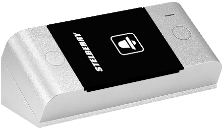 Угловое крепление антивандальной панели клиента