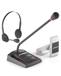 S402 - переговорное устройство «КЛИЕНТ-КАССИР» с гарнитурой