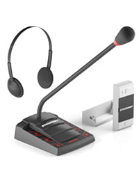 S411 - Громкоговорящее переговорное устройство «КЛИЕНТ-КАССИР» с подключаемыми наушниками и режимом «СИМПЛЕКС»