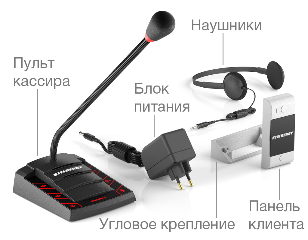 Комплект переговорного устройства STELBERRY S-411