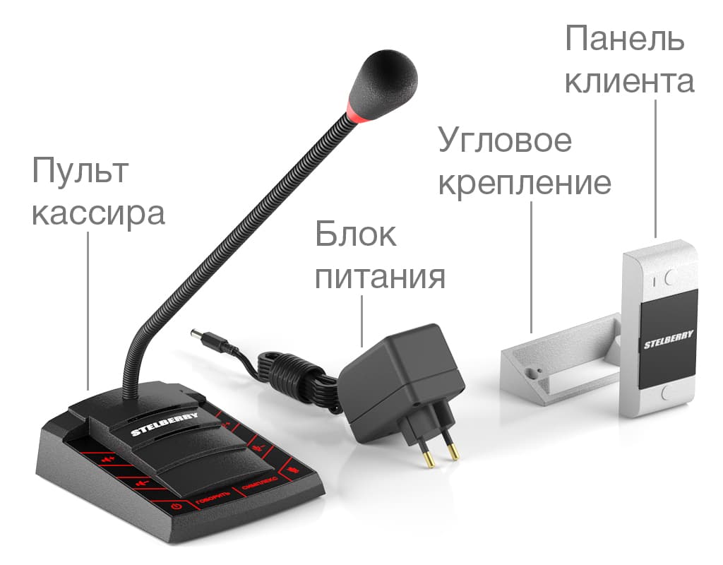 Комплект переговорного устройства STELBERRY S-510