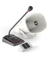 S515 - Комплект переговорного устройства клиент-кассир для АЗС с системой громкого оповещения и режимом «СИМПЛЕКС»