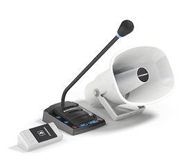 Комплекты переговорных устройств клиент-кассир для АЗС с системой громкого оповещения